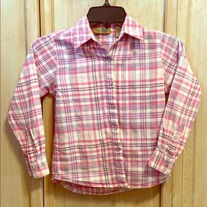 Wrangler Western Button-down Shirt, Girls 6